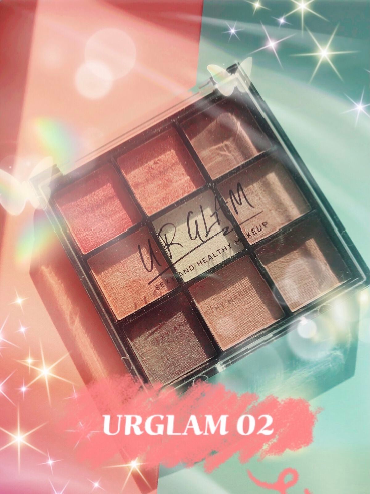 UR GLAM BLOOMING EYE COLOR PALETTE/U R GLAM/アイシャドウパレットを使ったクチコミ(1枚目)