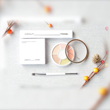 デザイニングマルチパレット/ABOUT TONE/パレットコンシーラーを使ったクチコミ(7枚目)
