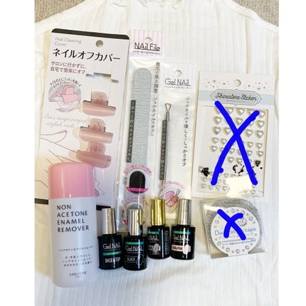 ジェルネイル(ライト対応)/セリア/ジェルネイルを使ったクチコミ(3枚目)