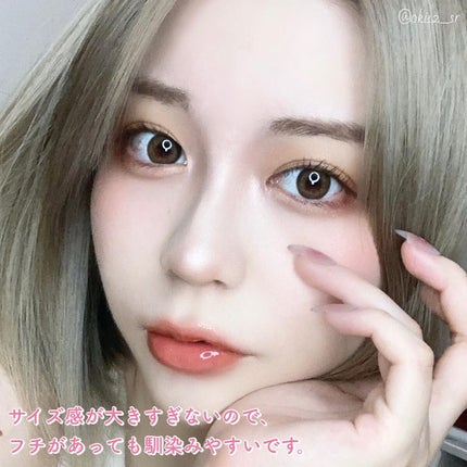 See Through Kristin/Hapa kristin/カラーコンタクトレンズを使ったクチコミ(5枚目)