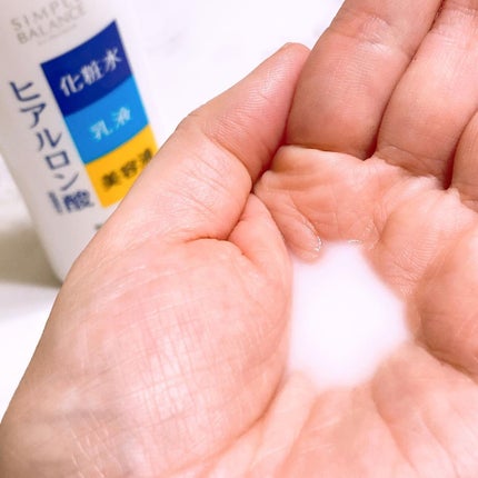 うるおいローション/シンプルバランス/オールインワン化粧品を使ったクチコミ(4枚目)