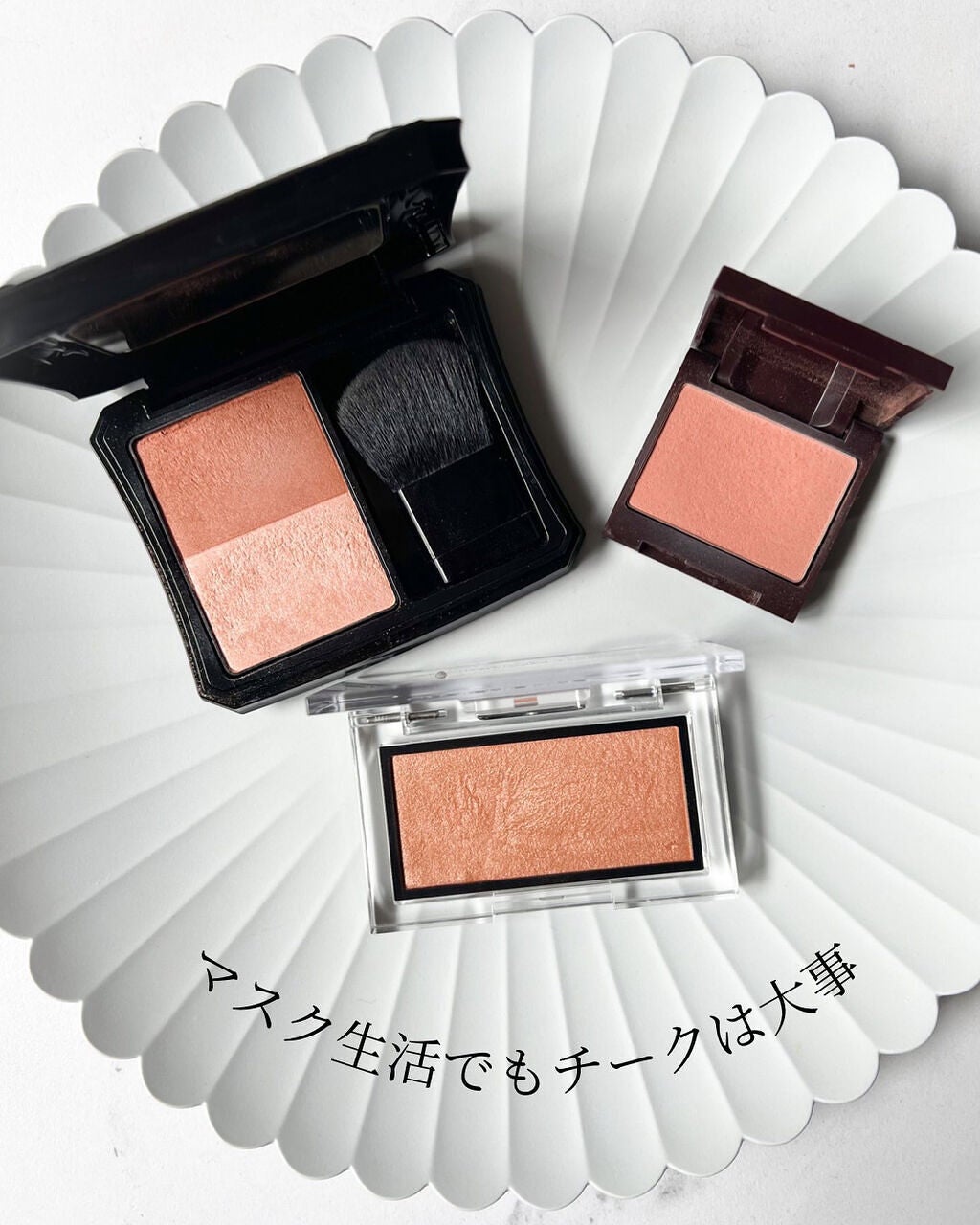 ブラッシュ カラー インフュージョン/ローラ メルシエ/パウダーチークを使ったクチコミ(5枚目)