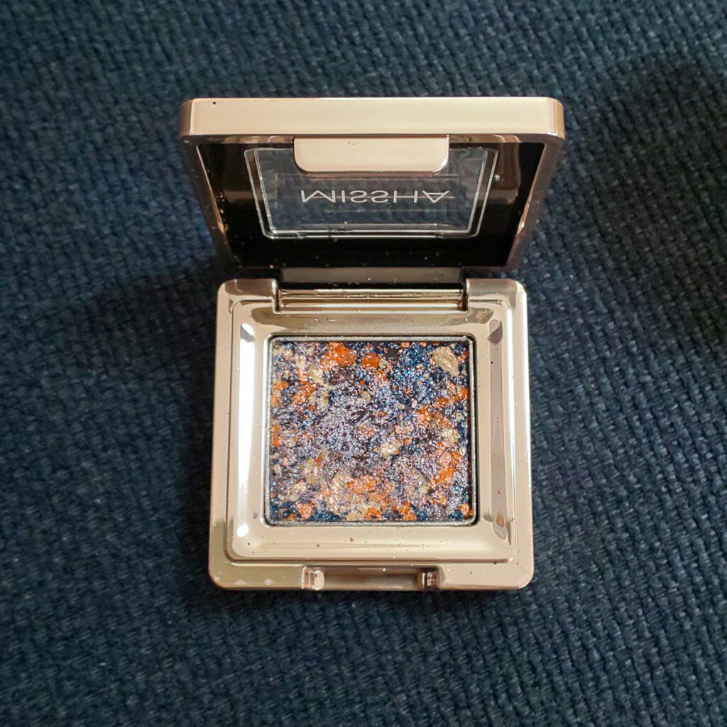 グリッタープリズム シャドウ GBL01 オルゴールプリズム/MISSHA/グリッターを使ったクチコミ（3枚目）