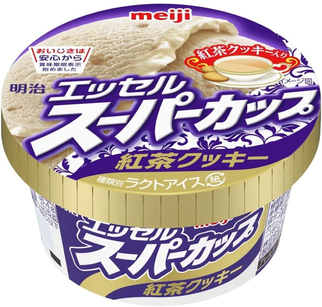 スーパーカップ　紅茶クッキー / 明治