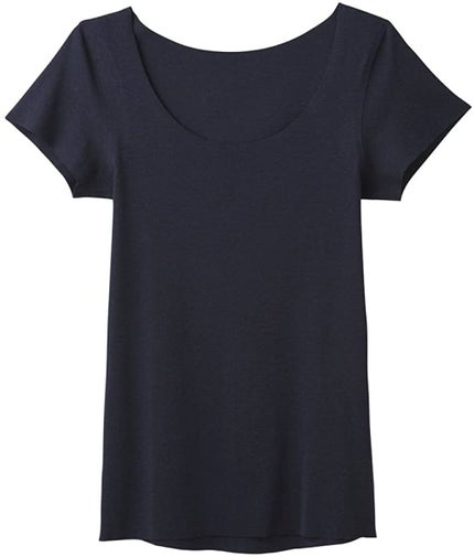 2分袖インナー インクネービー