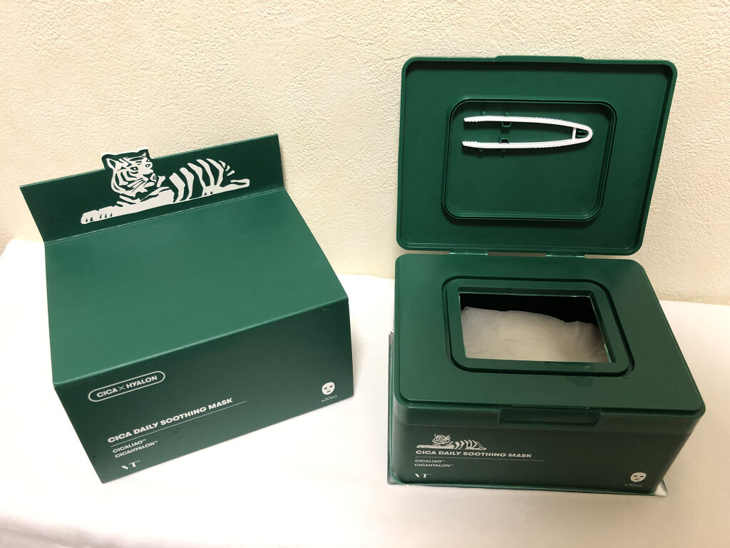 CICA デイリースージングマスク/VT/シートマスク・パックを使ったクチコミ（2枚目）