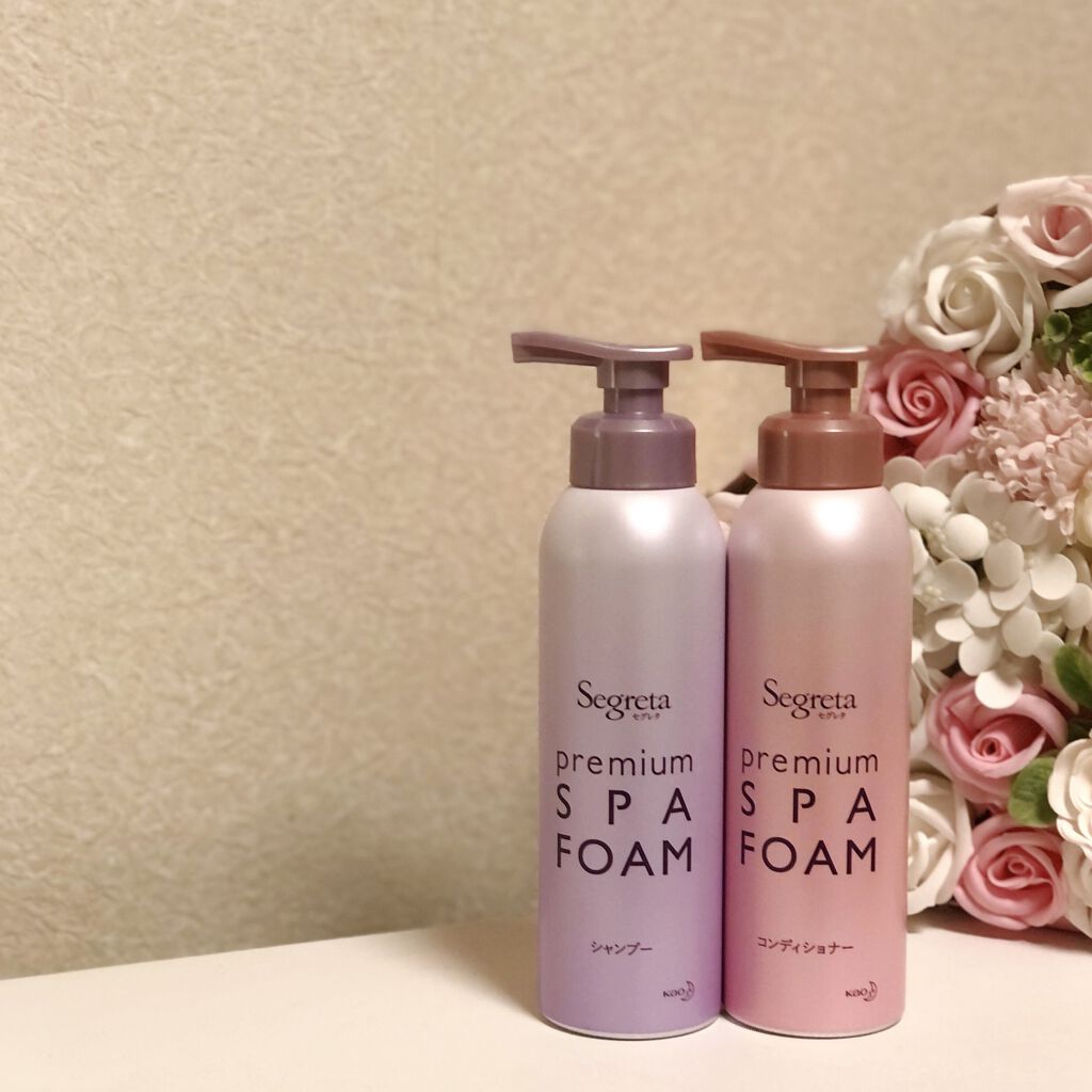 セグレタ プレミアムスパフォーム シャンプー／コンディショナーのクチコミ「35歳から髪は老化
30代からうねり毛が混ざり
髪がまとまらなくなるそうです

髪がまとまらな.....」（1枚目）