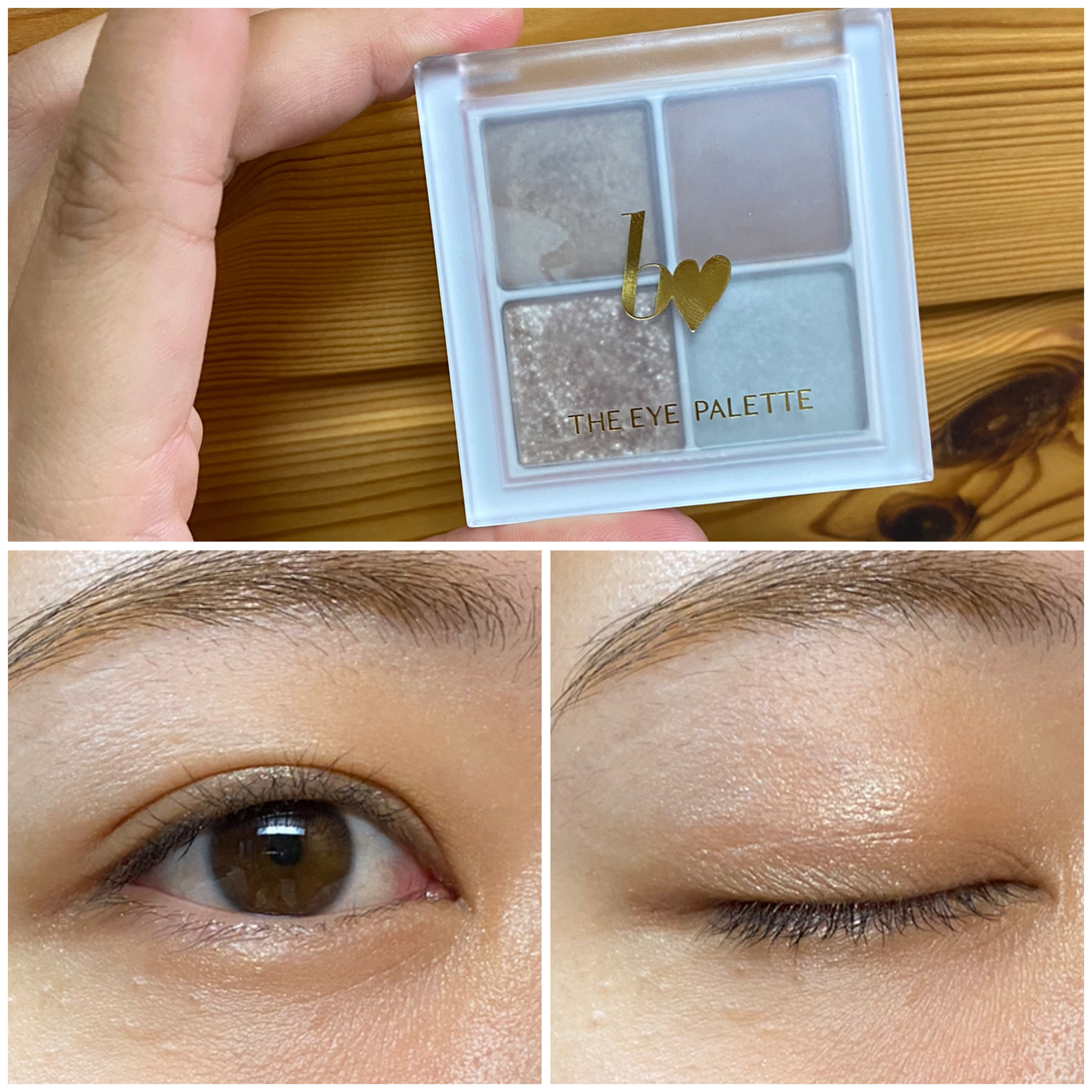 THE アイパレR/b idol/アイシャドウパレットを使ったクチコミ（1枚目）