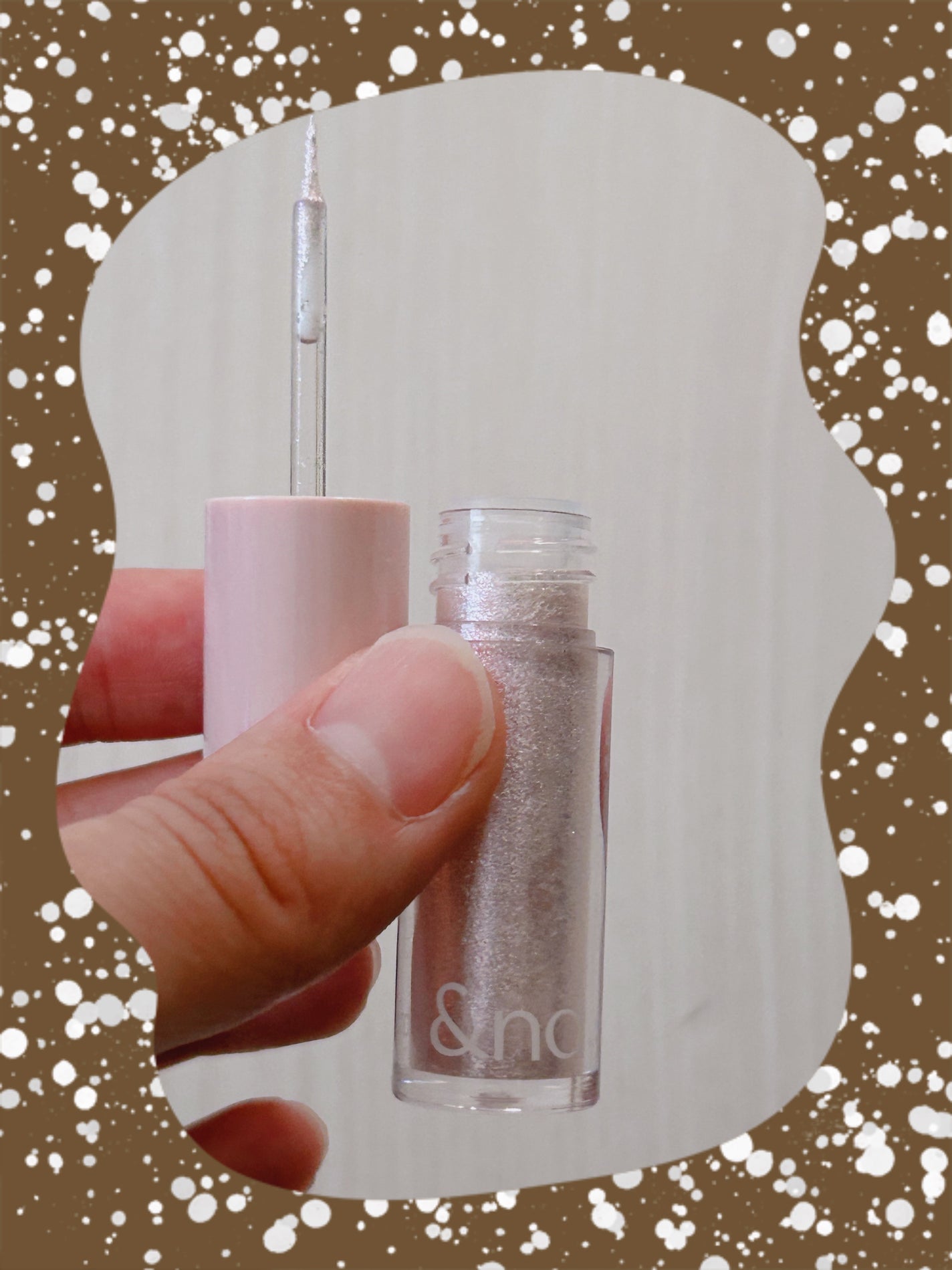 アンドバイロムアンド グラッシーアイグリッター/&nd by rom&nd/グリッターを使ったクチコミ(1枚目)