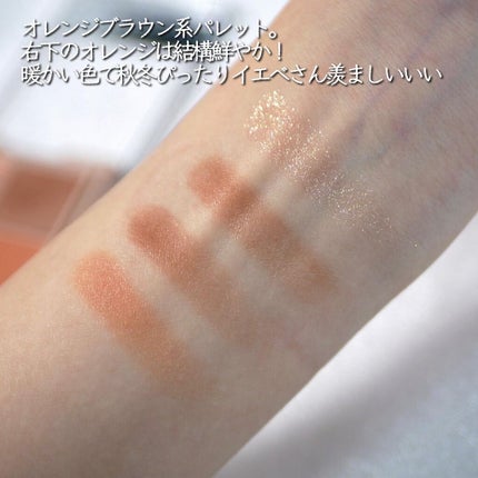 シルキースフレアイズ(マットタイプ)/キャンメイク/アイシャドウパレットを使ったクチコミ(3枚目)