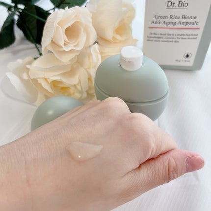 緑米バイオーム™トーンアップツヤアンプル/Dr.Bio/美容液を使ったクチコミ(4枚目)