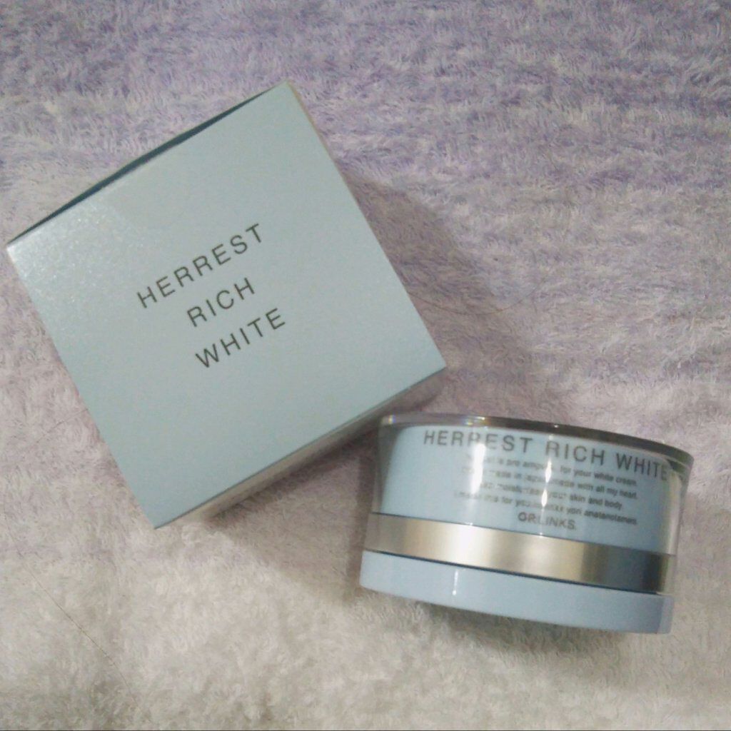 HERREST RICH WHITE/HERREST/オールインワン化粧品を使ったクチコミ(1枚目)