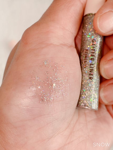 グリッターライナー/Kirei&co./グリッターを使ったクチコミ(4枚目)