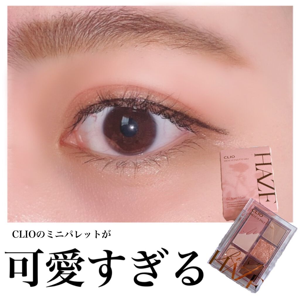 プロ アイパレット ミニ/CLIO/アイシャドウパレットを使ったクチコミ（1枚目）
