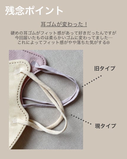 立体構造 不織布マスク/Qoo10/マスクを使ったクチコミ(6枚目)