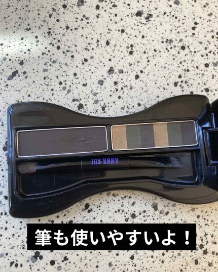 アイブロウ カラー コンパクト/ANNA SUI/パウダーアイブロウを使ったクチコミ(2枚目)