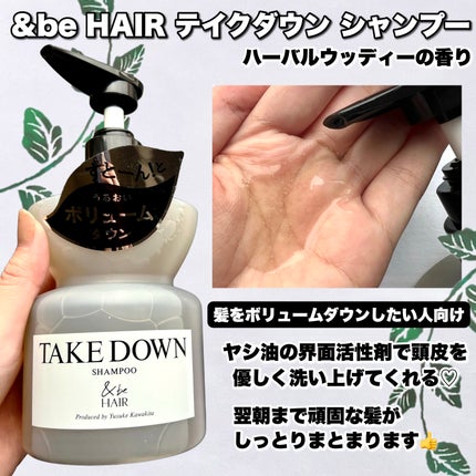 &be テイクダウンシャンプー/&be HAIR/市販シャンプーを使ったクチコミ(3枚目)