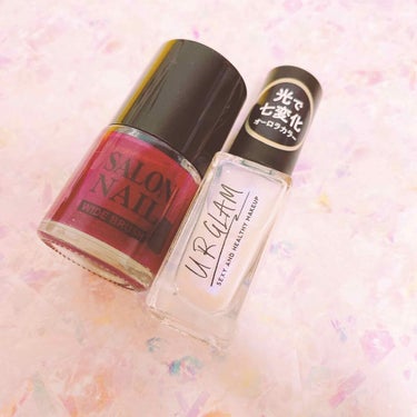 UR GLAM　COLOR NAIL SELECTION WT2＜オーロラカラー＞/U R GLAM/マニキュアを使ったクチコミ（2枚目）