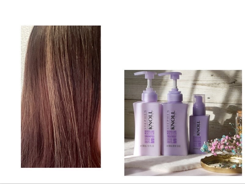 ブリーチケアマスター シャンプー/トリートメント/スティーブンノル ニューヨーク/市販シャンプーを使ったクチコミ(6枚目)