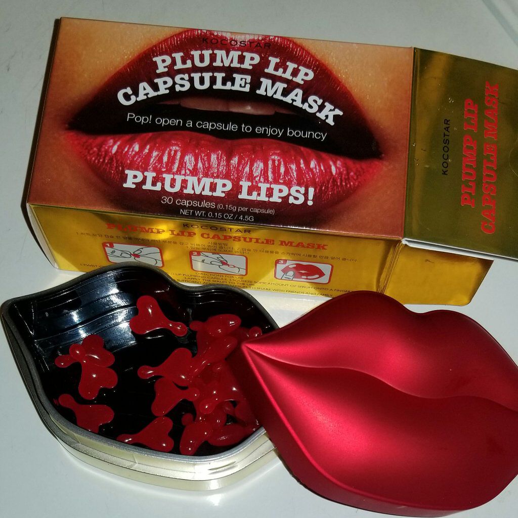 プランプリップ カプセルマスク/KOCOSTAR(ココスター)/リップマスクを使ったクチコミ（2枚目）