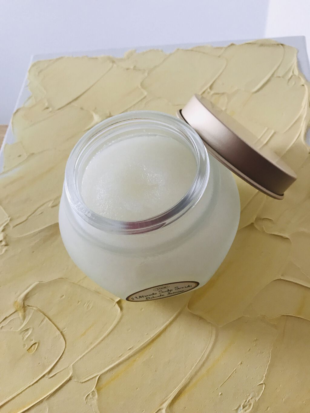 ヘッドスクラブ デリケート・ジャスミン/SABON/ヘッドスクラブを使ったクチコミ（2枚目）