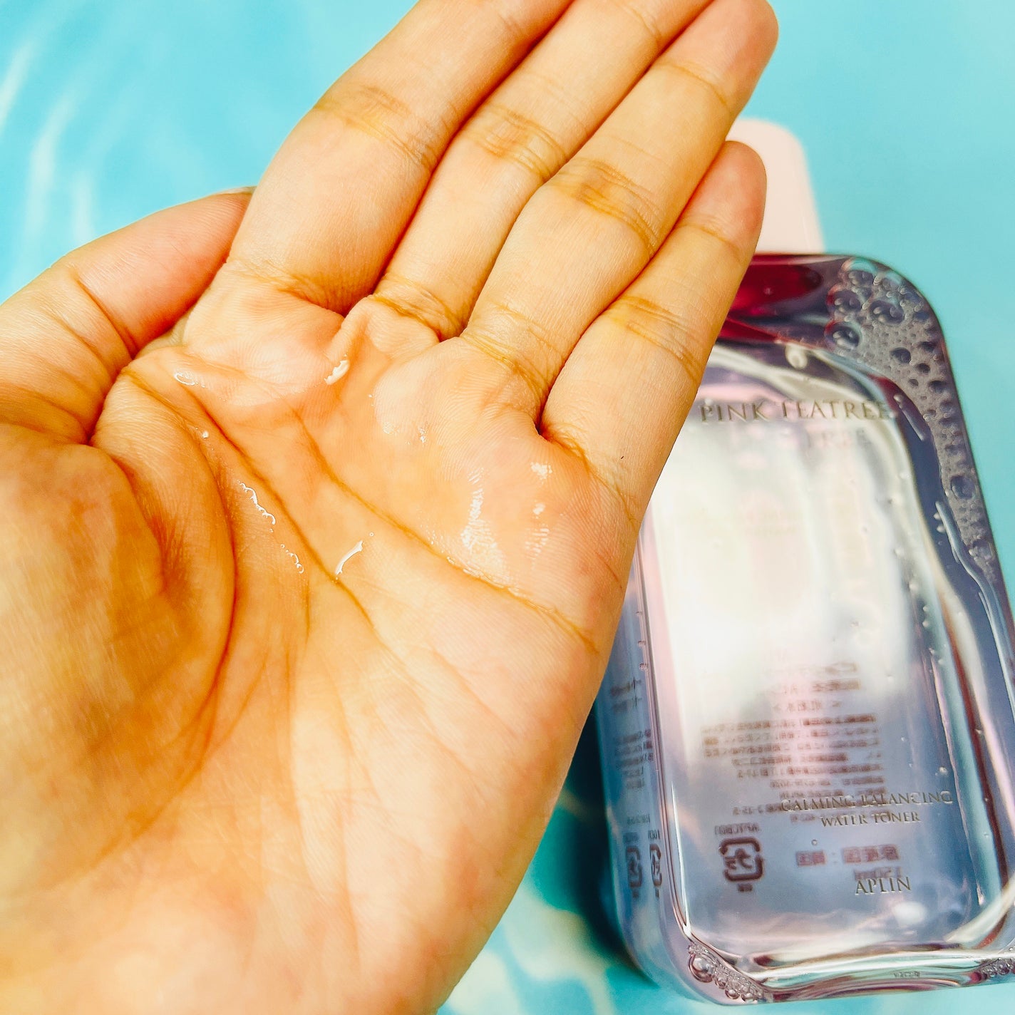 ピンクティーツリートナー/APLIN/化粧水を使ったクチコミ(3枚目)