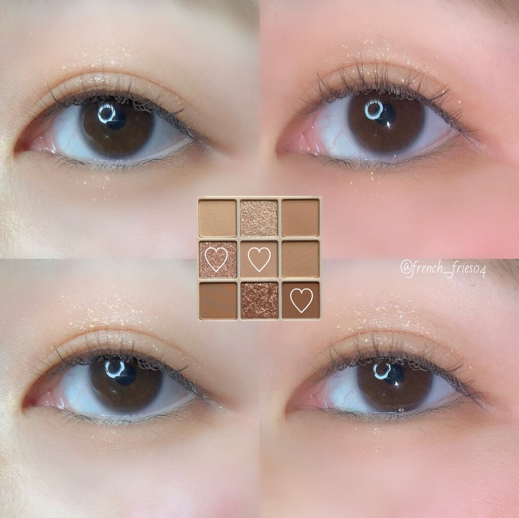 シャドウパレット/dasique/アイシャドウパレットを使ったクチコミ(8枚目)