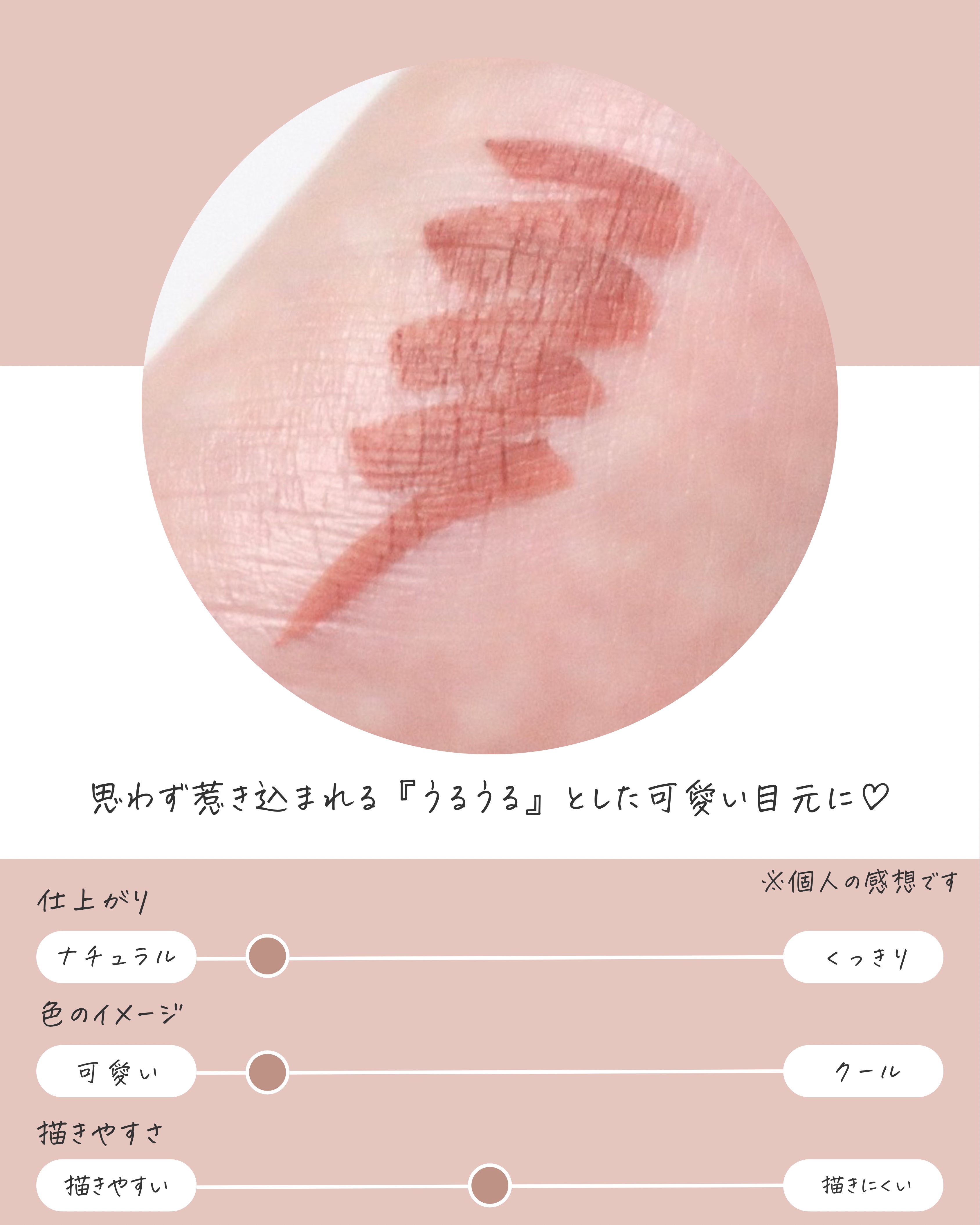 シルキーリキッドアイライナーWP/D-UP/リキッドアイライナーを使ったクチコミ（3枚目）