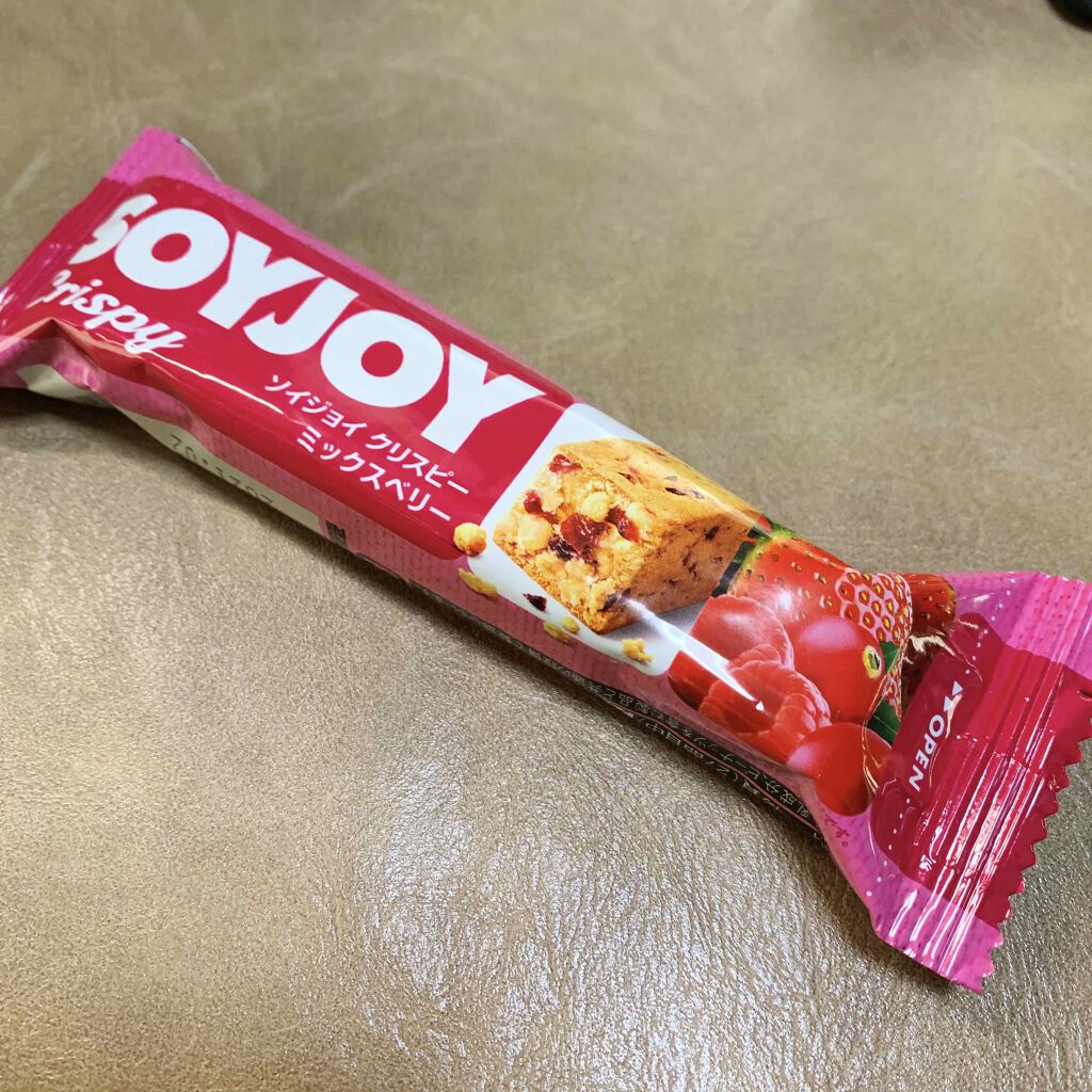 ソイジョイ クリスピーミックスベリー/ソイジョイ/バランス栄養食を使ったクチコミ(1枚目)