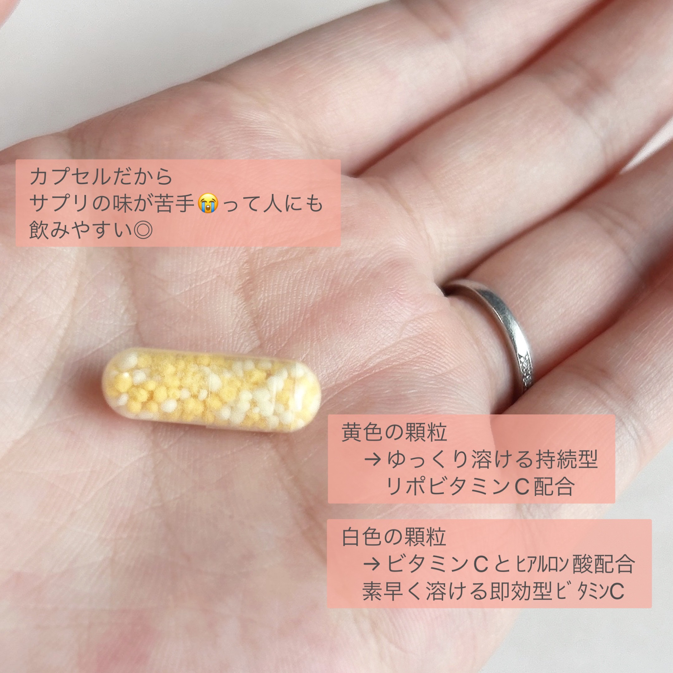 THE LYPO ビタミンCディープカプセル/ロート製薬/美容サプリメントを使ったクチコミ（2枚目）