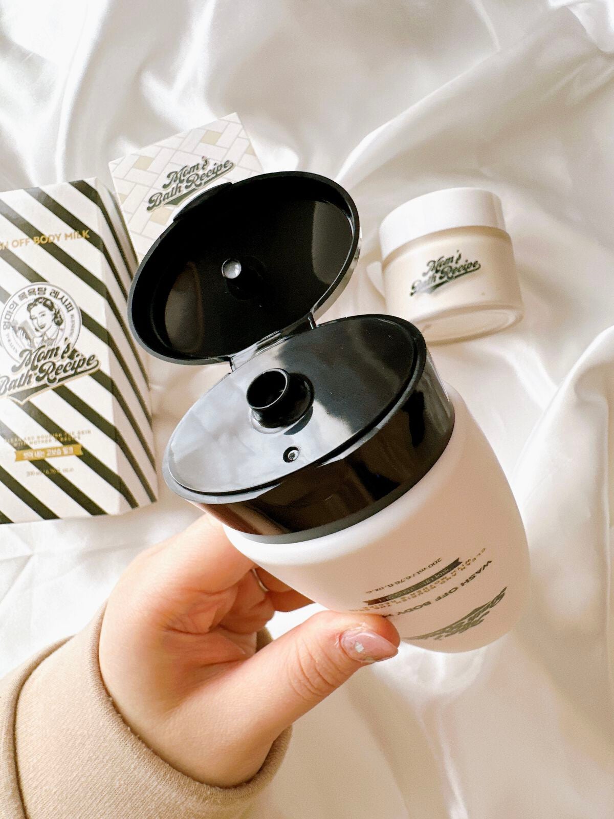 ウォッシュオフ ボディミルク/Mom’s Bath Recipe/ボディミルクを使ったクチコミ(3枚目)