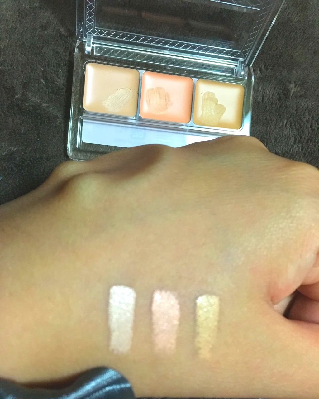 パレットコンシーラー/CEZANNE/パレットコンシーラーを使ったクチコミ（3枚目）