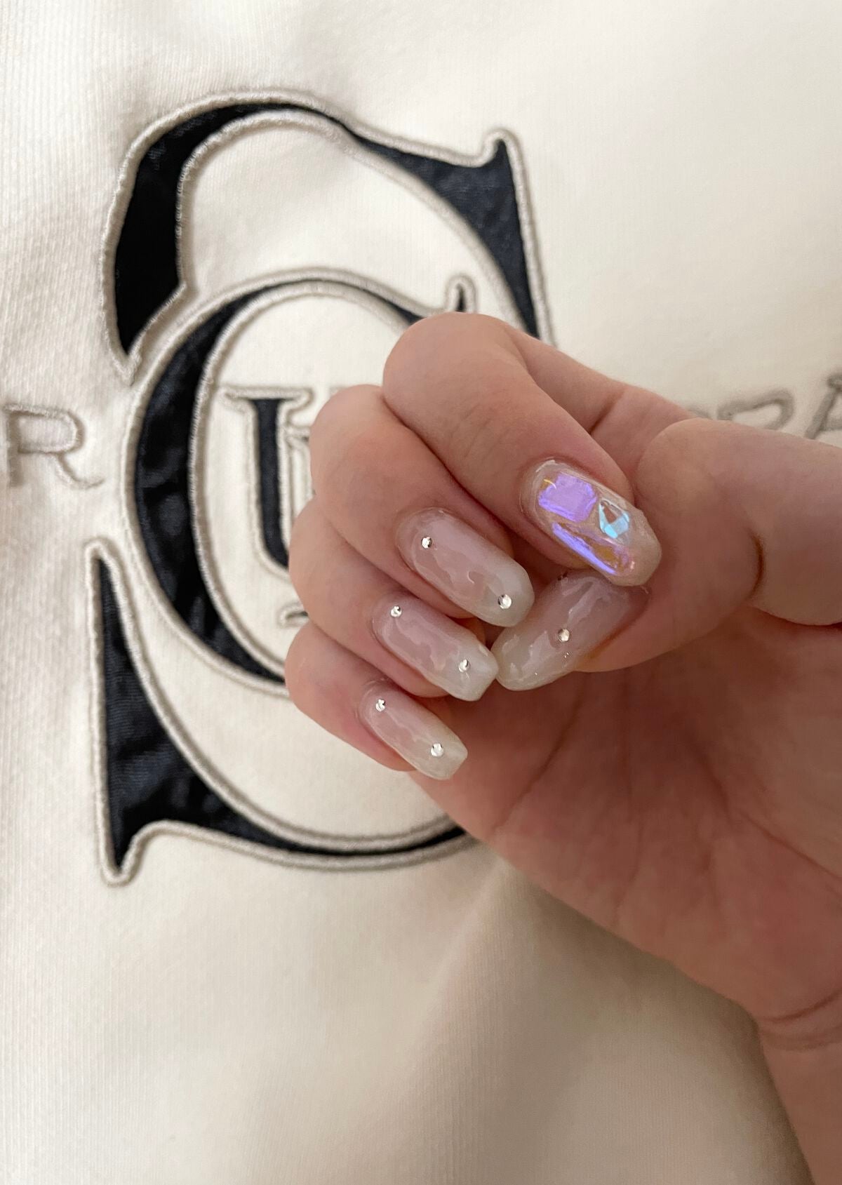 ジェルネイル(ライト対応)/セリア/ジェルネイルを使ったクチコミ(1枚目)