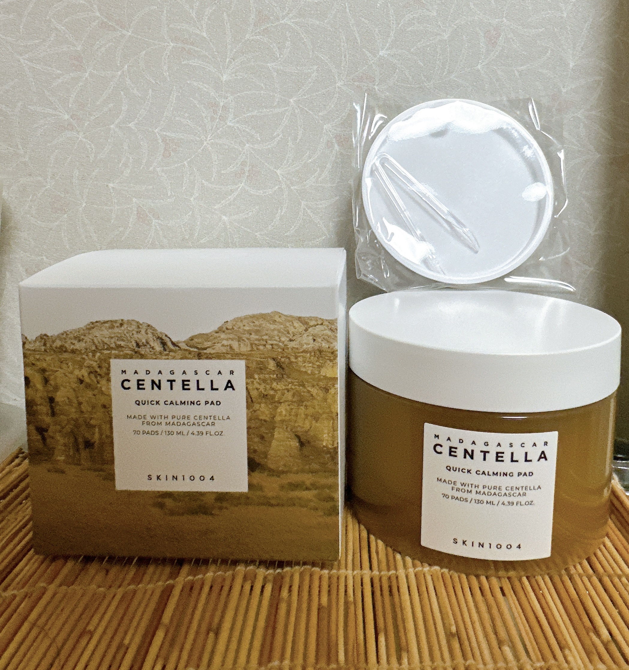 センテラ クイックカーミングパッド/SKIN1004/トナーパッドを使ったクチコミ（1枚目）