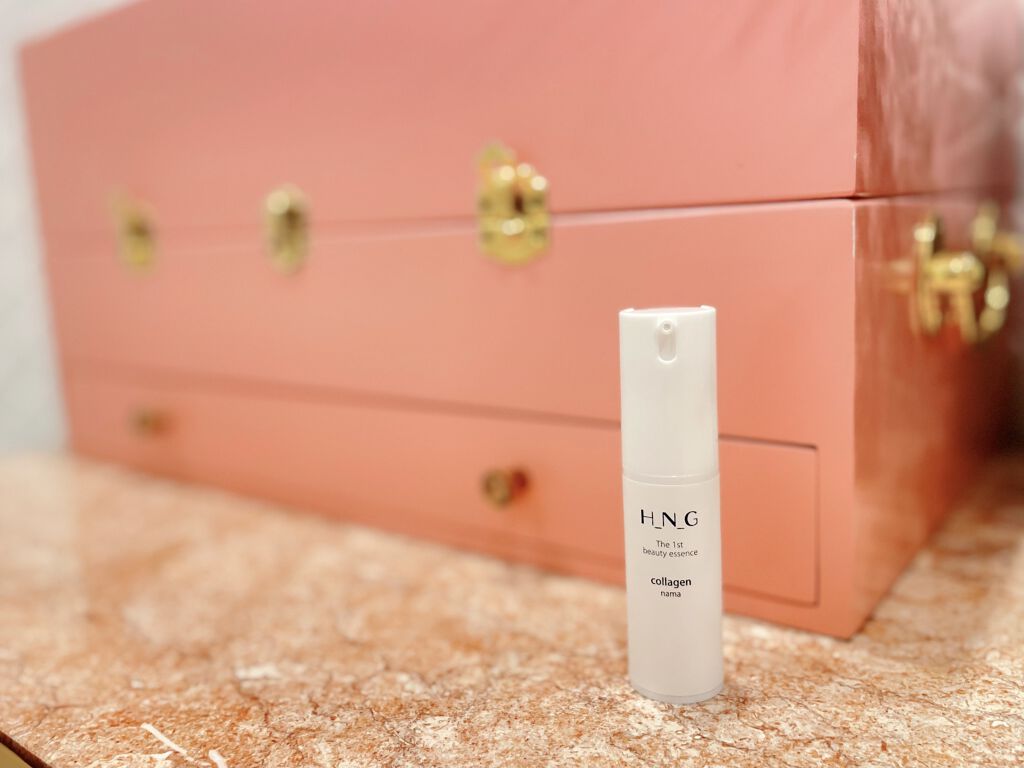エイチエヌジー生原液 コラーゲン/H_N_G/美容液を使ったクチコミ（1枚目）