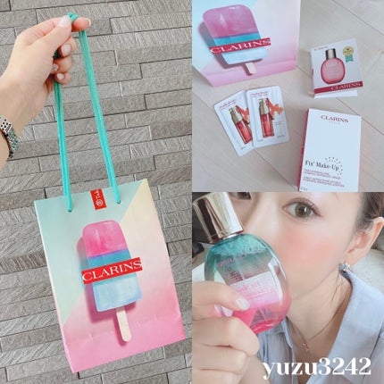 フィックス メイクアップ/CLARINS/ミスト状化粧水を使ったクチコミ(2枚目)