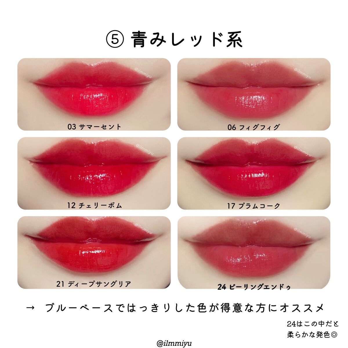 ジューシーラスティングティント/rom&nd/リップティントを使ったクチコミ(8枚目)