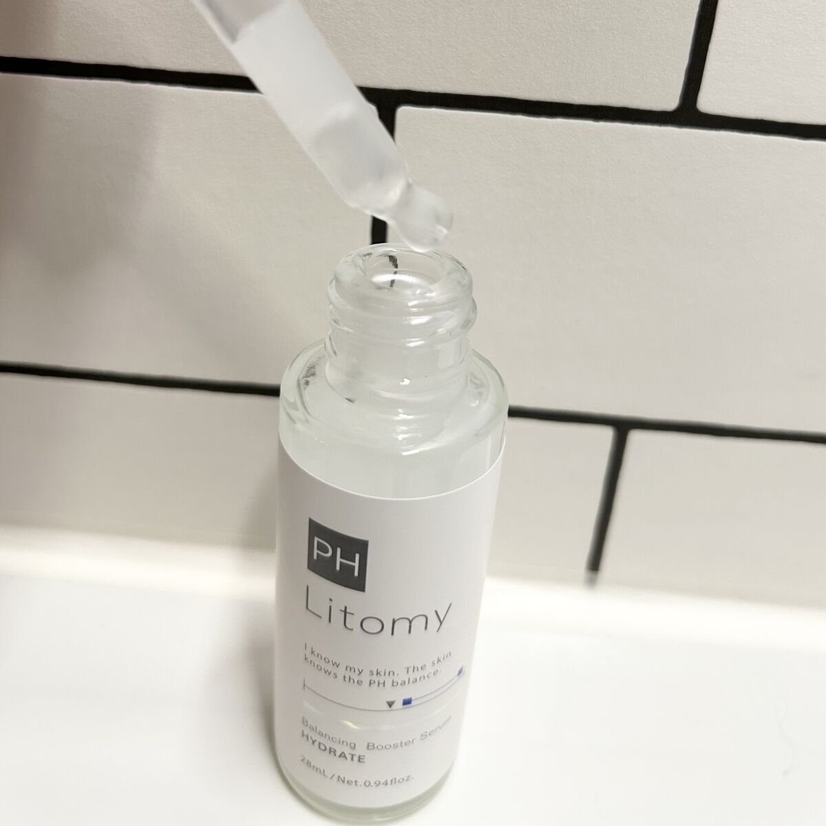 バランシング ブースターセラム　ハイドレイト/Litomy/美容液を使ったクチコミ（3枚目）