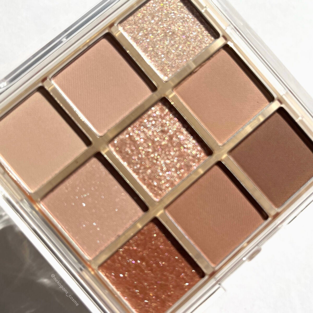 KEYBO FALL IN LOVE SHADOW PALETTE/keybo/アイシャドウパレットを使ったクチコミ(3枚目)