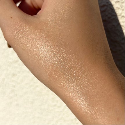 ラ・メイク ボディ&フェイスオイル #パールゴールド/H×H/ボディオイルを使ったクチコミ(3枚目)