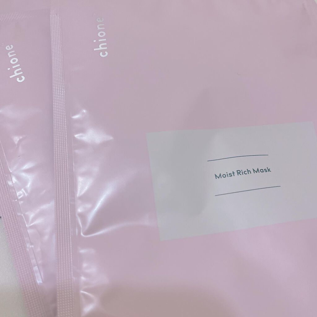 モイストリッチマスク/chione/シートマスク・パックを使ったクチコミ（2枚目）