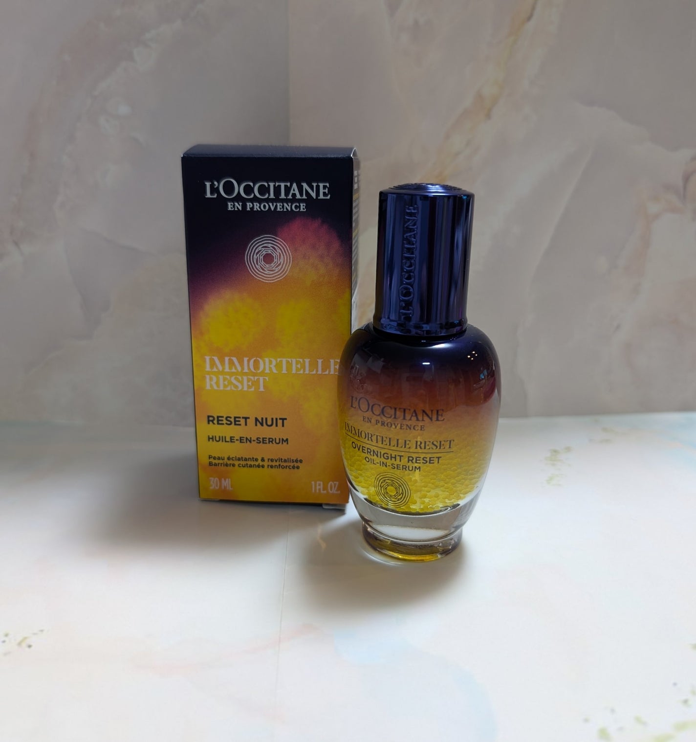 イモーテル オーバーナイトリセットセラム/L'OCCITANE/美容液を使ったクチコミ(2枚目)