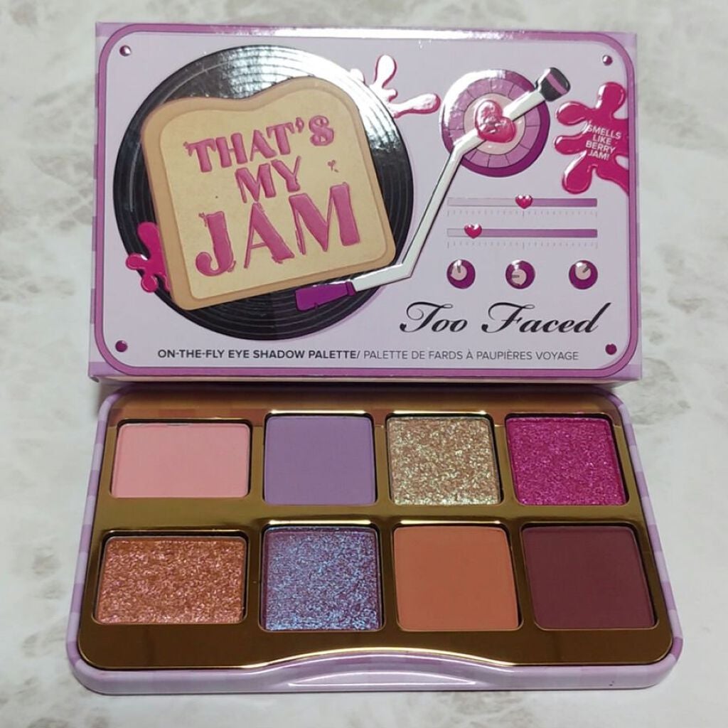 ザッツ マイ ジャム! ミニ アイシャドウ パレット /Too Faced/アイシャドウパレットを使ったクチコミ(2枚目)