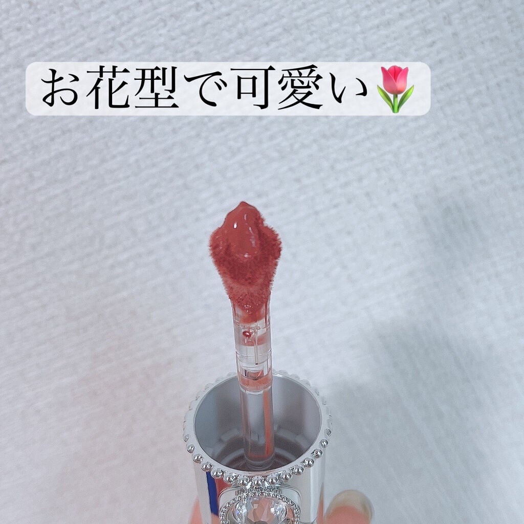 ジルスチュアート ブルームドロップ リップ&チーク シフォン/JILL STUART/リキッドチークを使ったクチコミ(4枚目)