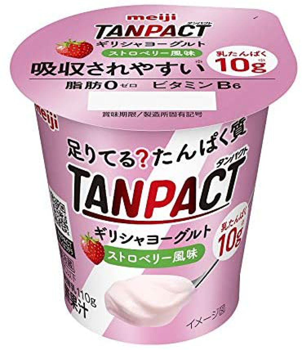 TANPACT ギリシャヨーグルト ストロベリー風味 明治