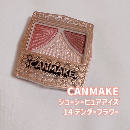 ジューシーピュアアイズ/キャンメイク/アイシャドウパレットを使ったクチコミ(1枚目)