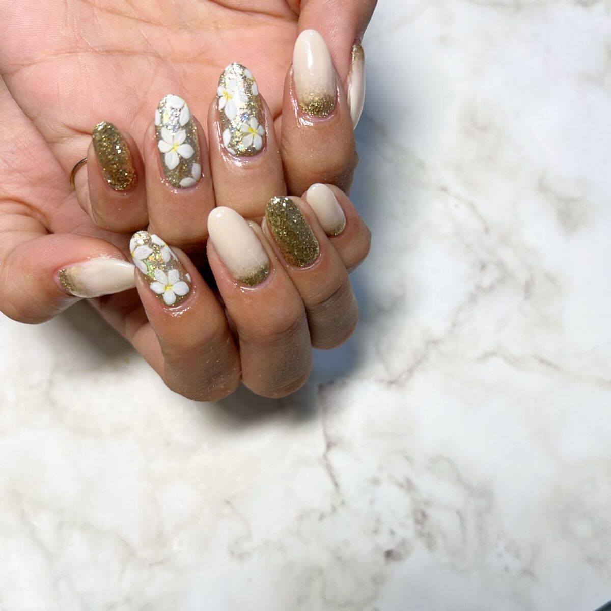 #サマーネイル,#プルメリアネイル,#夏ネイル,#ゴールドネイル,#ネイル,#ニュアンスネイル,#スカルプネイル,#ジェルネイル,#ママネイル,#ギャルネイル,#大人ネイル,#派手ネイル,#ネイル,#城陽ネイル,#京都ネイル,#大阪ネイル,#奈良ネイルのネイルデザイン