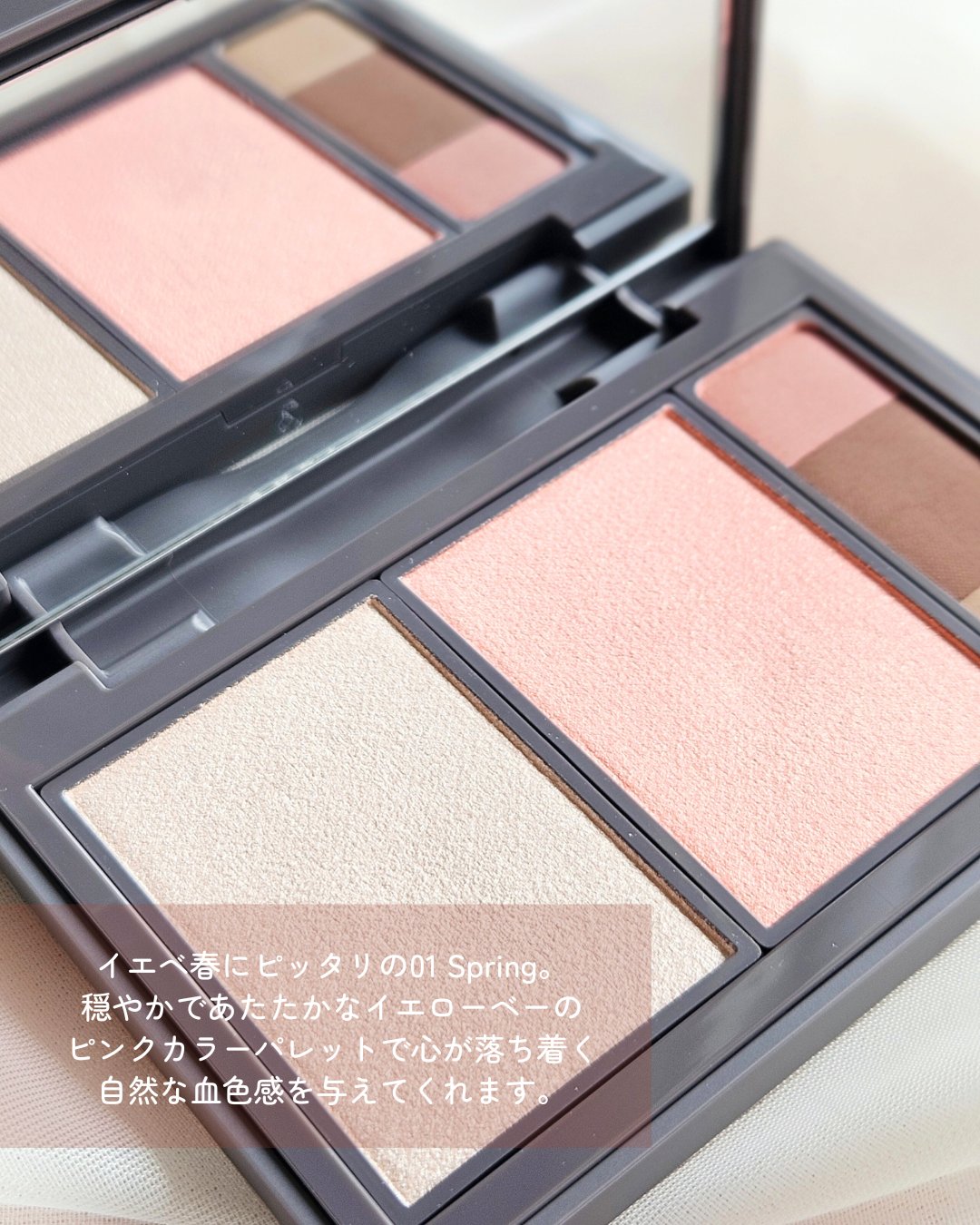 フィット my カラーパレット 01 spring/STEIASUR（ステイアシュール）/マルチパレットを使ったクチコミ（3枚目）