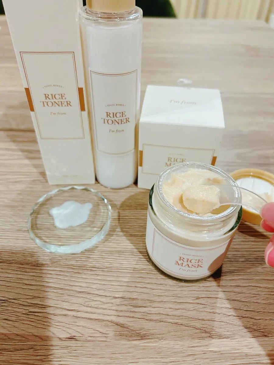 RICE MASK/I'm from/洗い流すパック・マスクを使ったクチコミ(1枚目)