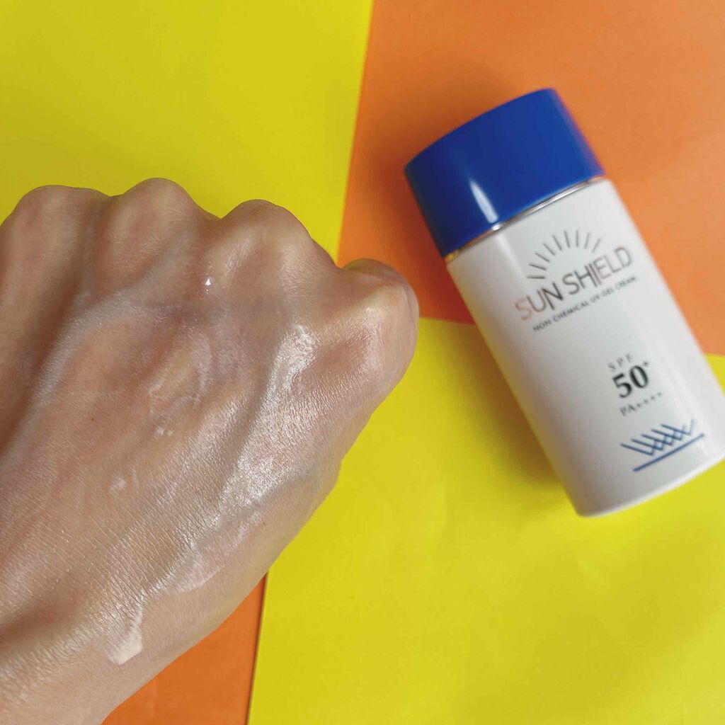 サンシールドゲル SPF40/ラ・シンシア/化粧下地を使ったクチコミ（3枚目）